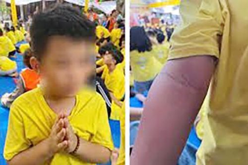 Khi phụ huynh phó mặc cho khóa tu