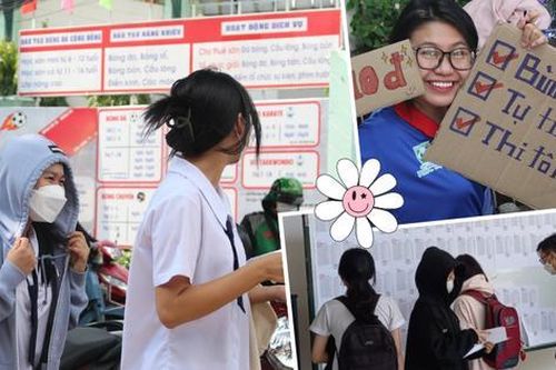 Thi tốt nghiệp THPT 2023: Sĩ tử và đội tiếp sức 'bật chế độ cất cánh' trước giờ G