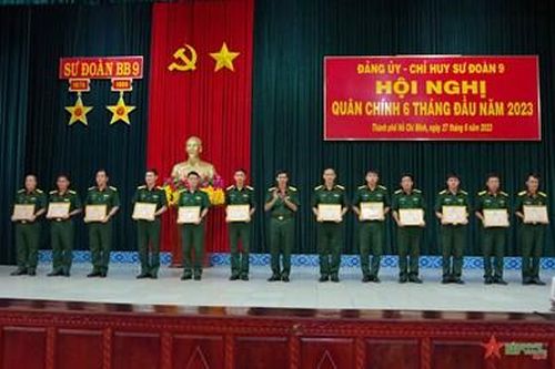Sư đoàn 9 (Quân đoàn 4): Kiểm tra các nội dung huấn luyện có hơn 80% đạt khá, giỏi