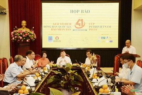 152 tay vợt tranh tài Giải vô địch bóng bàn quốc gia Báo Nhân Dân lần thứ 41