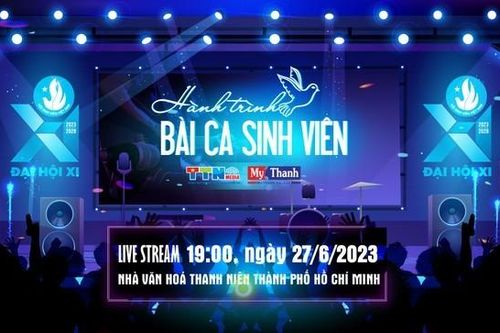 Hành trình 'Bài ca sinh viên' đến với TP. HCM