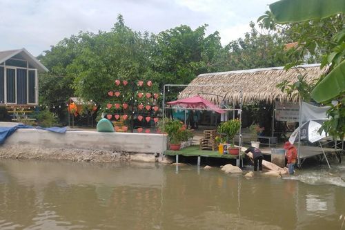 Bình Thuận: Ngang nhiên lấn sông xây khu du lịch sinh thái không phép