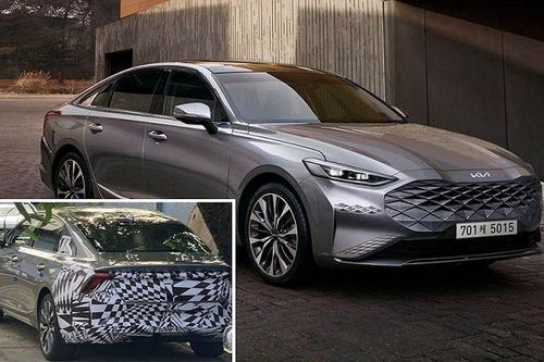 Kia K8 bất ngờ đăng kiểm tại Việt Nam, sẵn sàng 'đấu' xe sang Đức