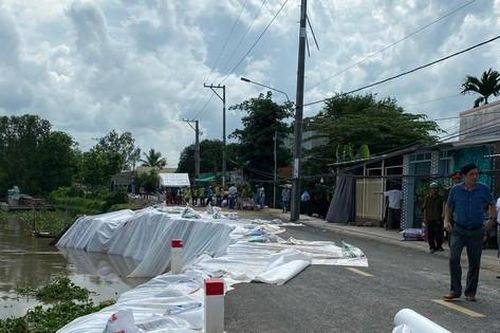 An Giang công bố tình huống khẩn cấp sạt lở kênh Rạch Giá - Long Xuyên