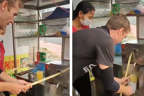 Món đồ uống vỉa hè siêu rẻ ở Việt Nam, khách Tây mê 'không lối thoát'