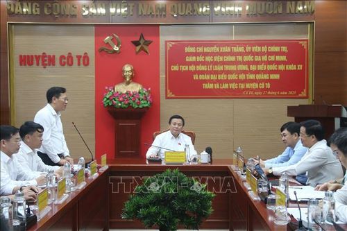 Ủy viên Bộ Chính trị Nguyễn Xuân Thắng: Cô Tô hướng đến du lịch sinh thái biển chất lượng