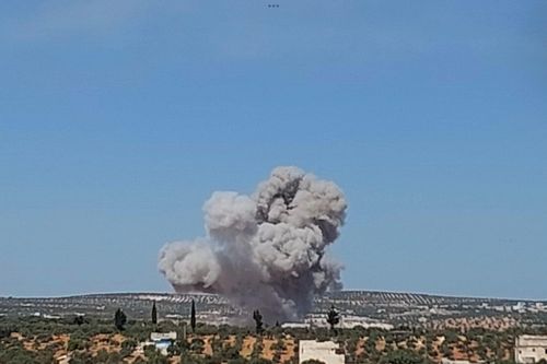 Không quân Nga đánh phá dữ dội căn cứ hậu cần kỹ thuật của thánh chiến ở Idlib