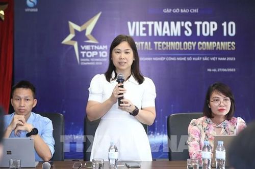 Khởi động chương trình Top 10 Doanh nghiệp công nghệ số xuất sắc Việt Nam 2023