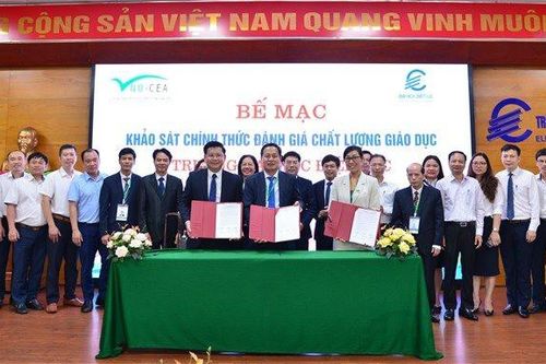 Trường Đại học Điện lực hoàn thành đợt khảo sát chính thức kiểm định chất lượng