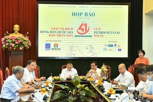 149 tay vợt dự Giải vô địch bóng bàn quốc gia Báo Nhân dân năm 2023