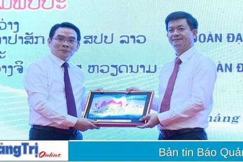 Hội đàm cấp cao giữa hai tỉnh Quảng Trị - Champasak