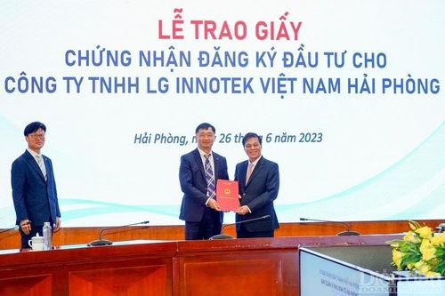 Hải Phòng thu hút thêm 1 tỷ USD từ nhà đầu tư Hàn Quốc