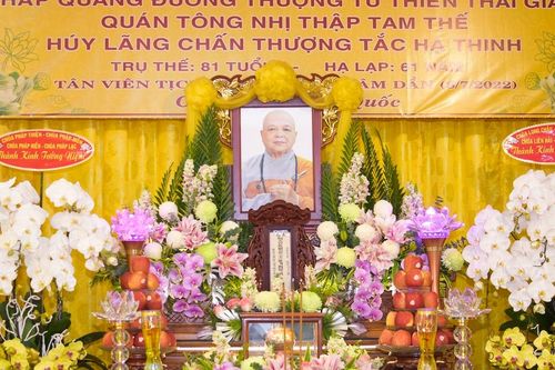 Lễ Tiểu tường Ni trưởng Thích nữ Tắc Thinh, cố vấn Phân ban Ni giới TP.HCM