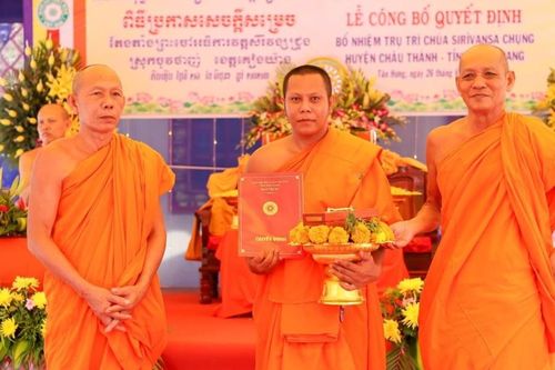 Kiên Giang: Công bố quyết định bổ nhiệm trụ trì chùa Chụng (H.Châu Thành)