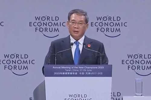 Thủ tướng Trung Quốc phát biểu khai mạc hội nghị WEF Thiên Tân