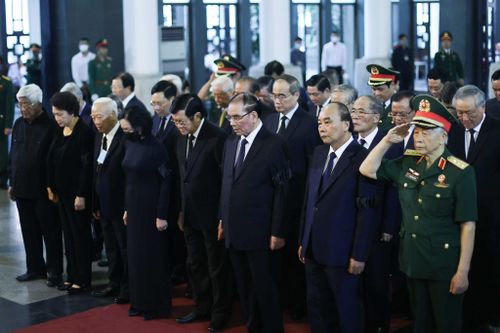 Lãnh đạo Đảng, Nhà nước tiễn đưa nguyên Phó Thủ tướng Vũ Khoan