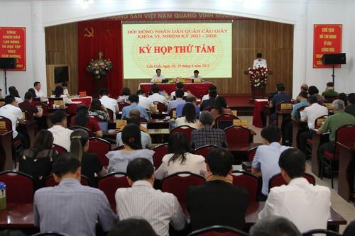 HĐND quận Cầu Giấy thông qua nhiều nghị quyết thúc đẩy phát triển kinh tế-xã hội