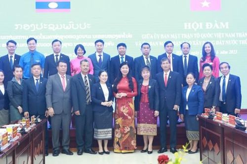 Hà Nội-Viêng Chăn: Làm sâu sắc thêm mối quan hệ giữa 2 tổ chức Mặt trận