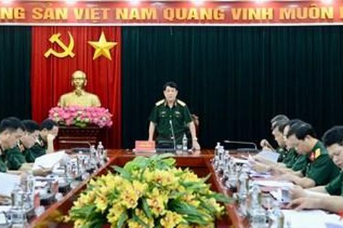 Đại tướng Lương Cường chủ trì Hội nghị Ban Chủ nhiệm Tổng cục Chính trị