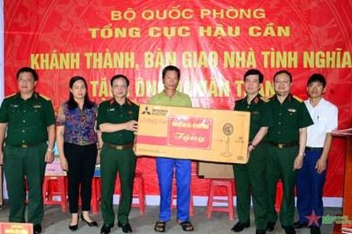 Tổng cục Hậu cần tổ chức nhiều hoạt động chính sách tại tỉnh Cao Bằng