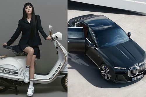 Điểm danh loạt xe sang đắt tiền của 'chị cả' Kim Jisoo nhà BlackPink