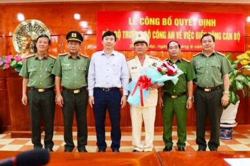 Đại tá Bùi Bé Năm giữ chức Phó GĐ Công an tỉnh Đồng Tháp