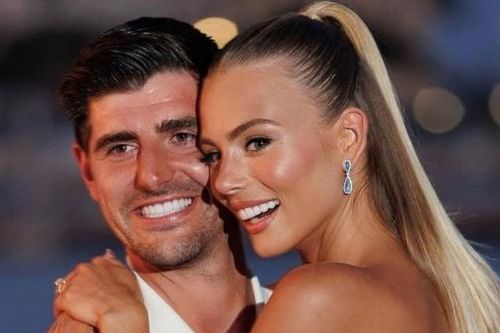 Real Madrid: Những hình đẹp trong đám cưới thủ môn Thibaut Courtois và vợ người mẫu