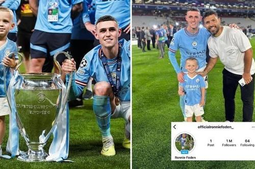 Man City: Tài khoản Instagram con trai Ronnie Foden cán mốc 2,5 triệu người sau 2 ngày