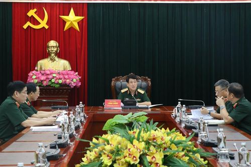Đại tướng Lương Cường chủ trì Hội nghị Ban Chủ nhiệm Tổng cục Chính trị