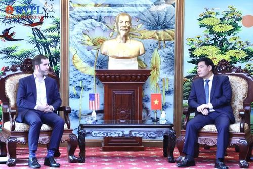 Phó Viện trưởng Nguyễn Quang Dũng tiếp đại diện Bộ Ngoại giao Hoa Kỳ