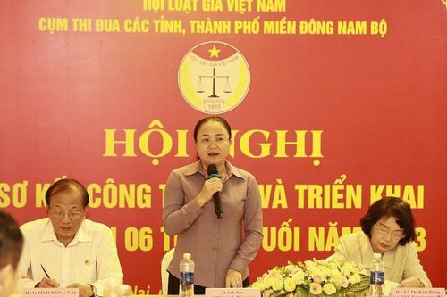 Hội Luật gia tỉnh Đồng Nai tổ chức hội nghị sơ kết 6 tháng đầu năm
