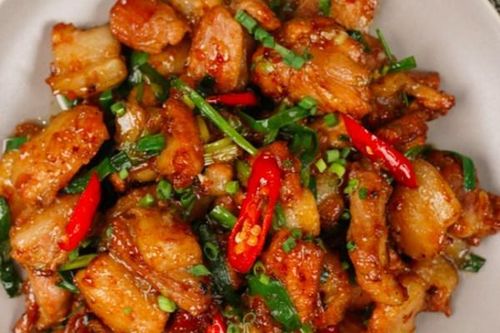 Cách làm các món ăn ngon và nhanh: Thịt rang cháy cạnh