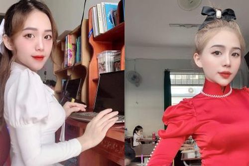 Cô giáo GenZ tự thiết kế áo dài, xúng xính đến lớp mỗi ngày