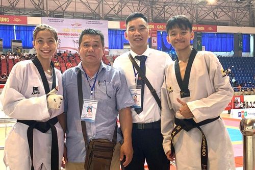 Chị em song sinh vùng biên giới Đức Cơ chinh phục đấu trường Taekwondo