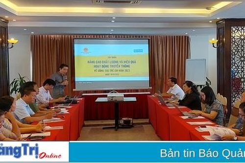 Tập huấn nâng cao chất lượng và hiệu quả truyền thông về công tác trẻ em năm 2023