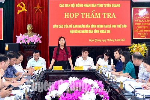 Chuẩn bị kỹ lưỡng các báo cáo trình tại kỳ họp HĐND tỉnh