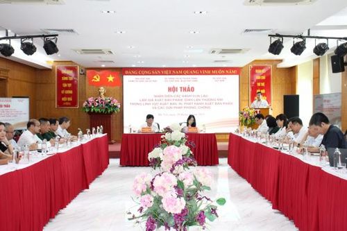 Tìm kiếm giải pháp ngăn chặn hành vi vi phạm in lậu, làm giả xuất bản phẩm