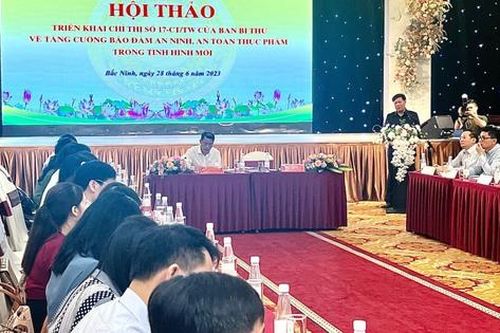 Sẽ xây dựng bộ máy quản lý nhà nước về an toàn thực phẩm theo hướng thống nhất một đầu mối