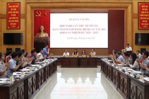 Quận Tây Hồ đứng thứ 4 trong công tác cải cách hành chính