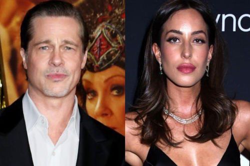 Bạn gái kém 29 tuổi đeo dây chuyền có tên Brad Pitt