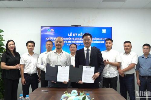 Hợp tác bảo vệ bản quyền tài liệu, giải pháp giáo dục trực tuyến