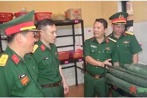 Trung đoàn 148 hoàn thành tốt nhiệm vụ kiểm tra toàn diện 6 tháng đầu năm 2023