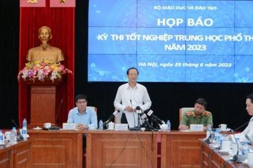 Thi tốt nghiệp THPT 2023: 41 thí sinh vi phạm quy chế, đình chỉ làm nhiệm vụ 6 giám thị
