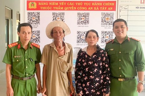 Tìm được gia đình người đàn ông tâm thần đi lạc 14 ngày từ Phú Yên ra Bình Định