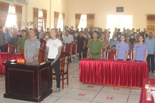TAND huyện Quỳnh Lưu xét xử lưu động 2 vụ án ma túy