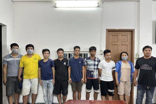 TP Hồ Chí Minh: Bắt các đối tượng dán quảng cáo lên trụ điện, cây xanh