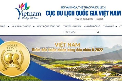 Từ 1/7/2023 Tổng cục Du lịch đổi thành Cục Du lịch quốc gia Việt Nam
