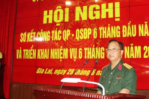 Tăng cường công tác quốc phòng, quân sự địa phương trong tình hình mới