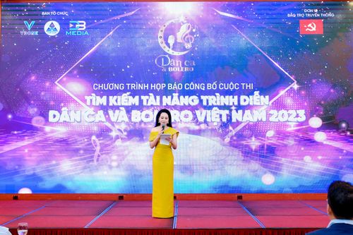 'Cuộc thi tìm kiếm tài năng trình diễn Dân ca và Bolero Việt Nam 2023'