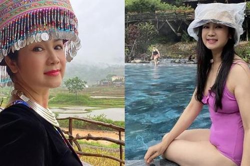 NSND Thu Hà 'Lá ngọc cành vàng' U60 vẫn tự tin khoe ảnh diện bikini